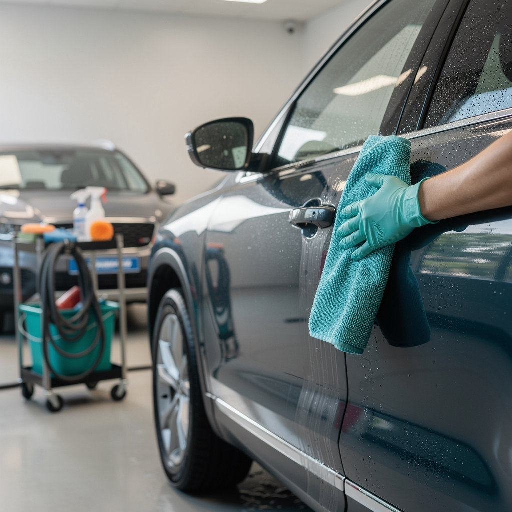 Smirle car wash professional detailing services in Gatineau showing quality car cleaning results